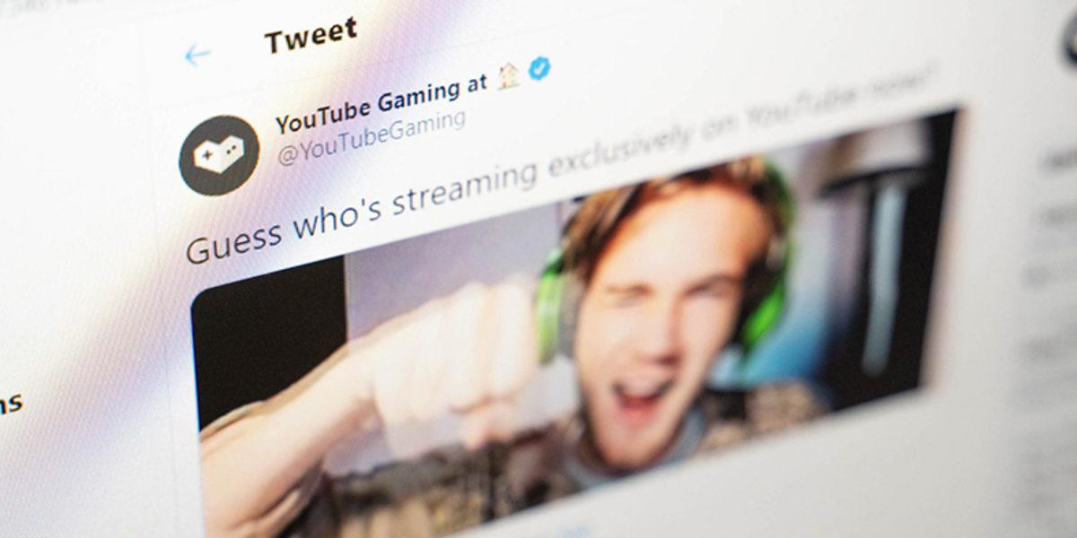 YouTube Gaming, PewDiePie ile Yayın Anlaşması İmzaladı