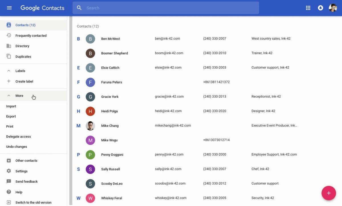 Google Rehber (Kişiler) Nasıl Kullanılır?