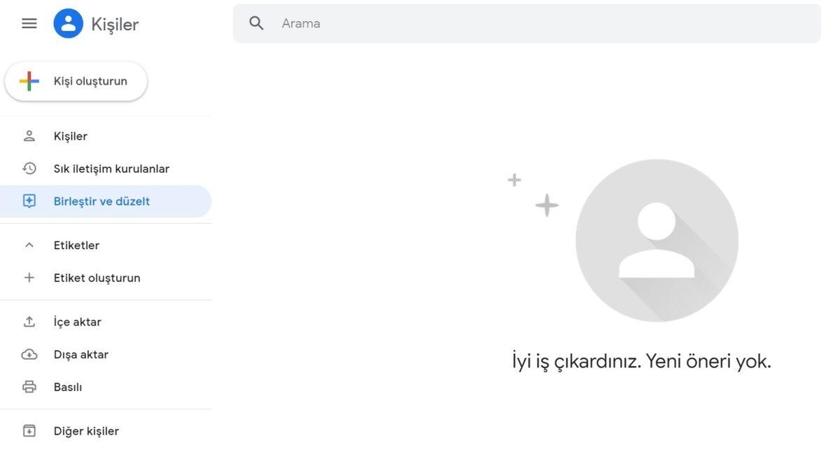 Google Rehber (Kişiler) Nasıl Kullanılır?