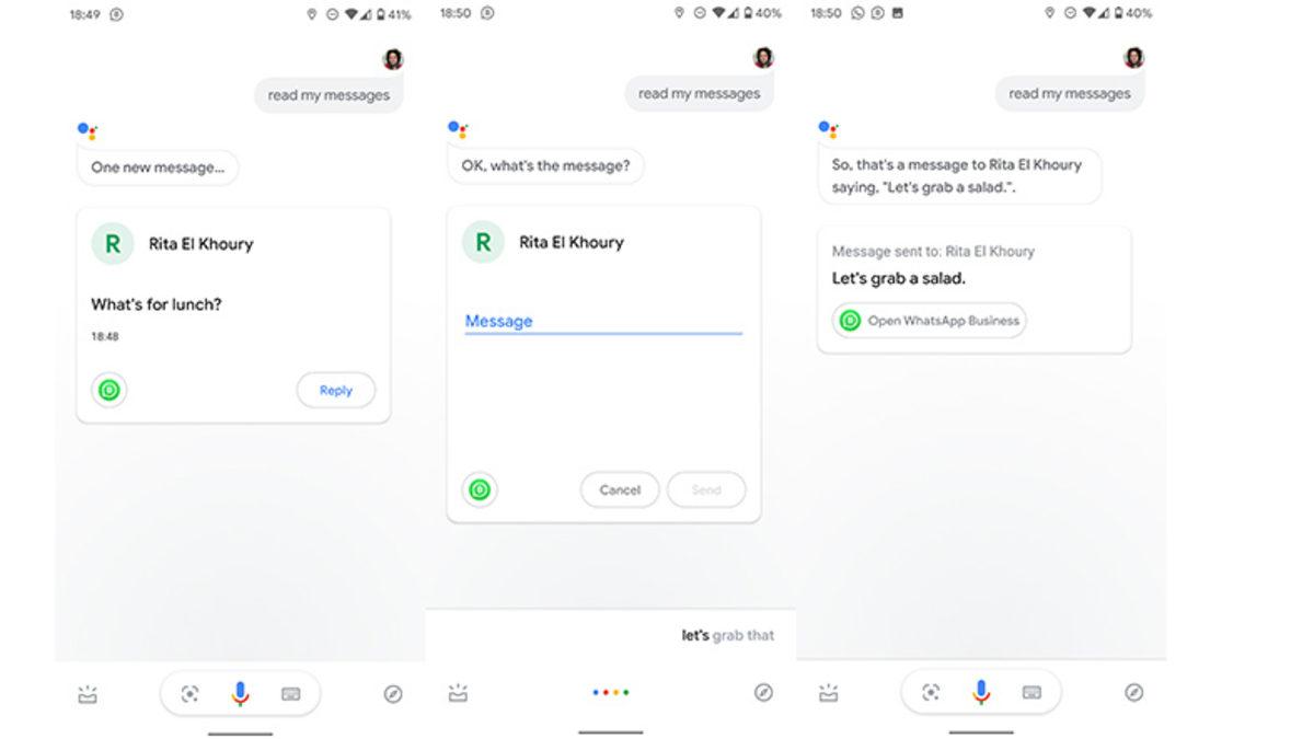 Google Asistan, Artık Uygulamalardan Mesajları da Sesli Şekilde Okuyabilecek