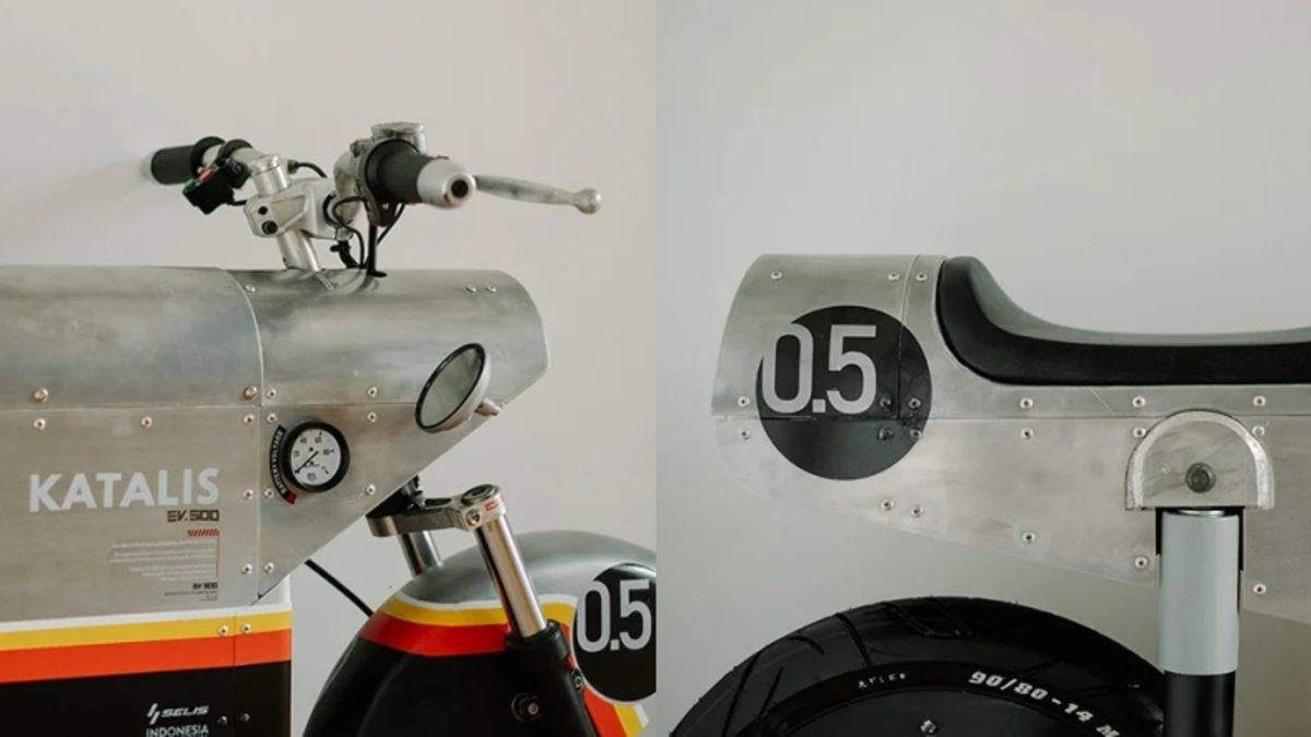İkinci Dünya Savaşı’ndaki Uçaklardan İlham Alan Elektrikli Motosiklet: Katalis EV500