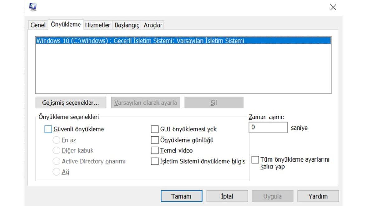 Windows 10 Güvenli Mod Açma Nasıl Yapılır?