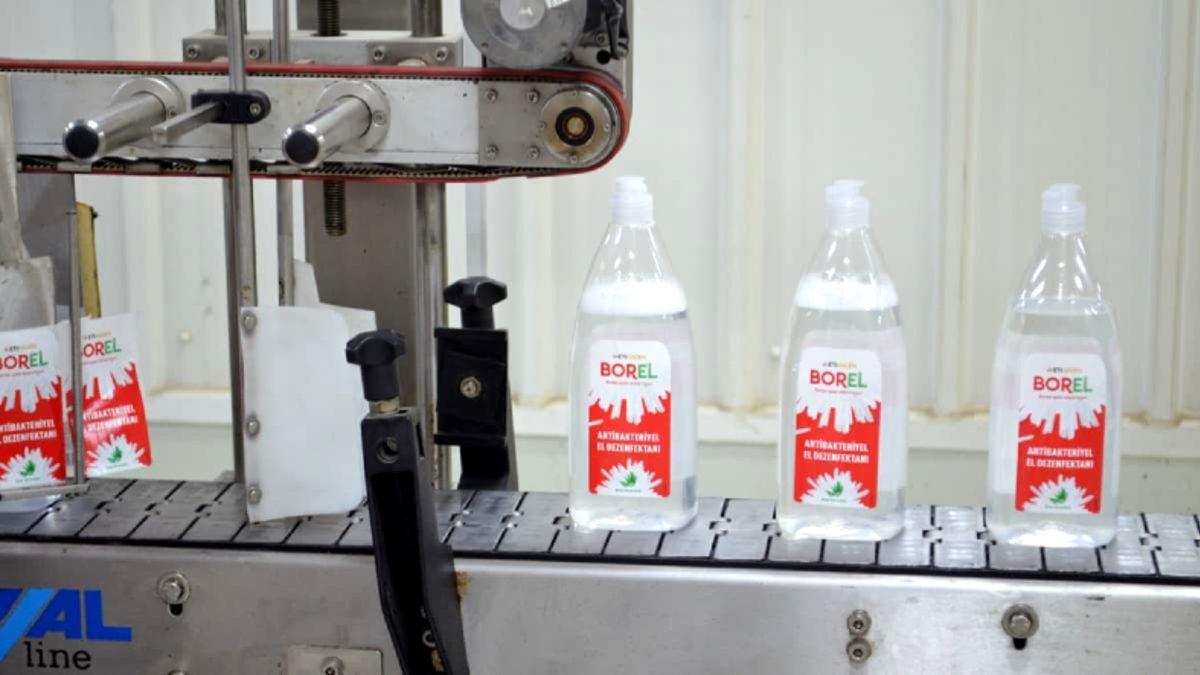 Yerli Dezenfektan BOREL’in Litrelik Boyları Satışa Sunuldu