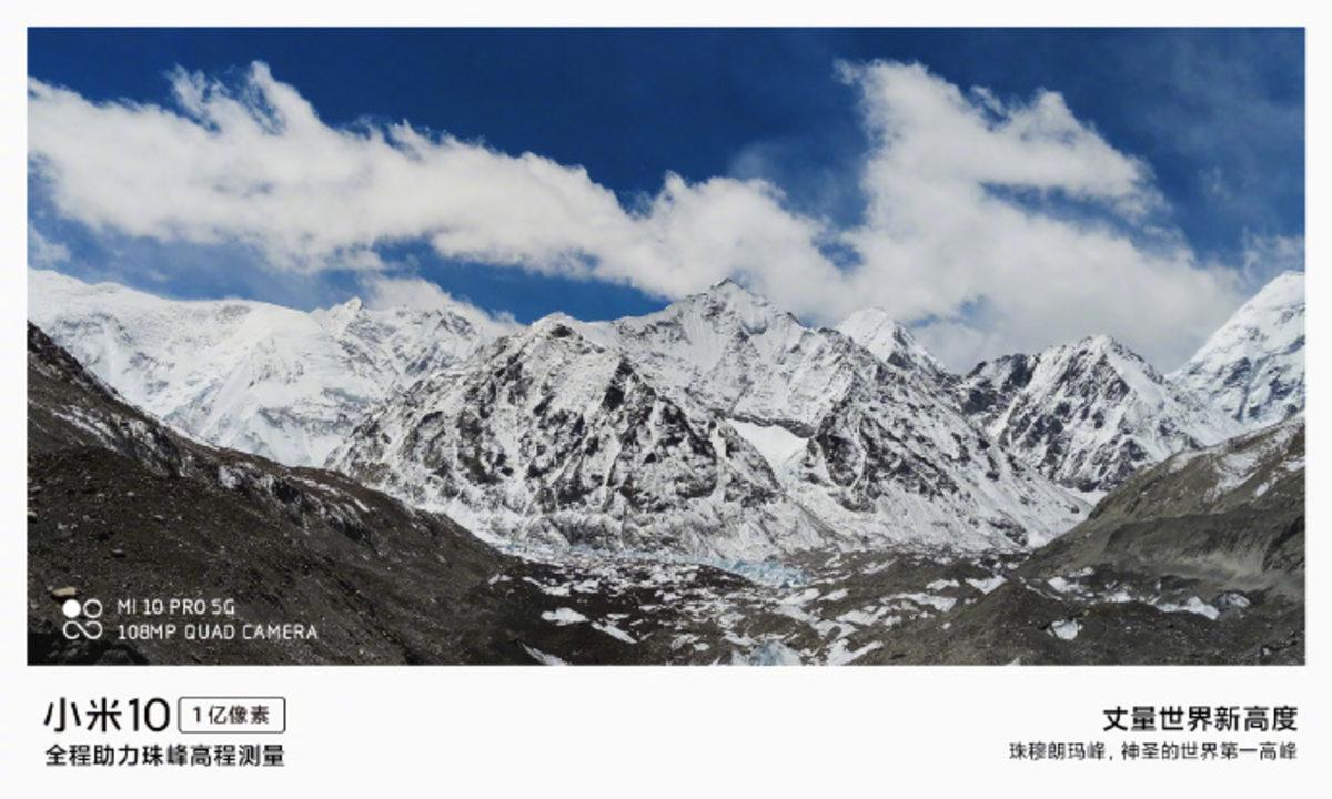 Xiaomi, Mi 10 Pro ile Everest Dağı’nda Çekilen Fotoğrafları Paylaştı