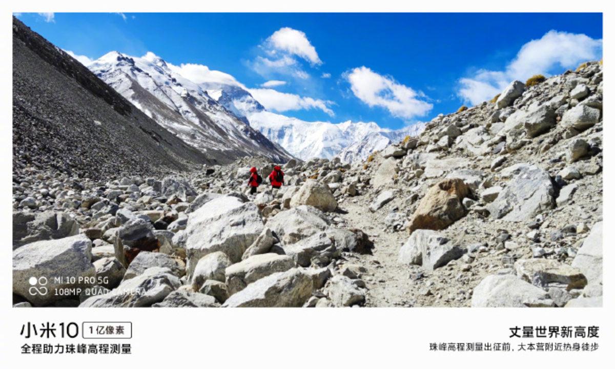 Xiaomi, Mi 10 Pro ile Everest Dağı’nda Çekilen Fotoğrafları Paylaştı