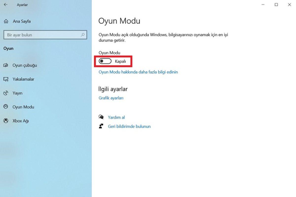 Windows 10 Oyun Modu, Oyun Performansını Artırmasının Tam Aksine Düşürmesiyle Gündemde