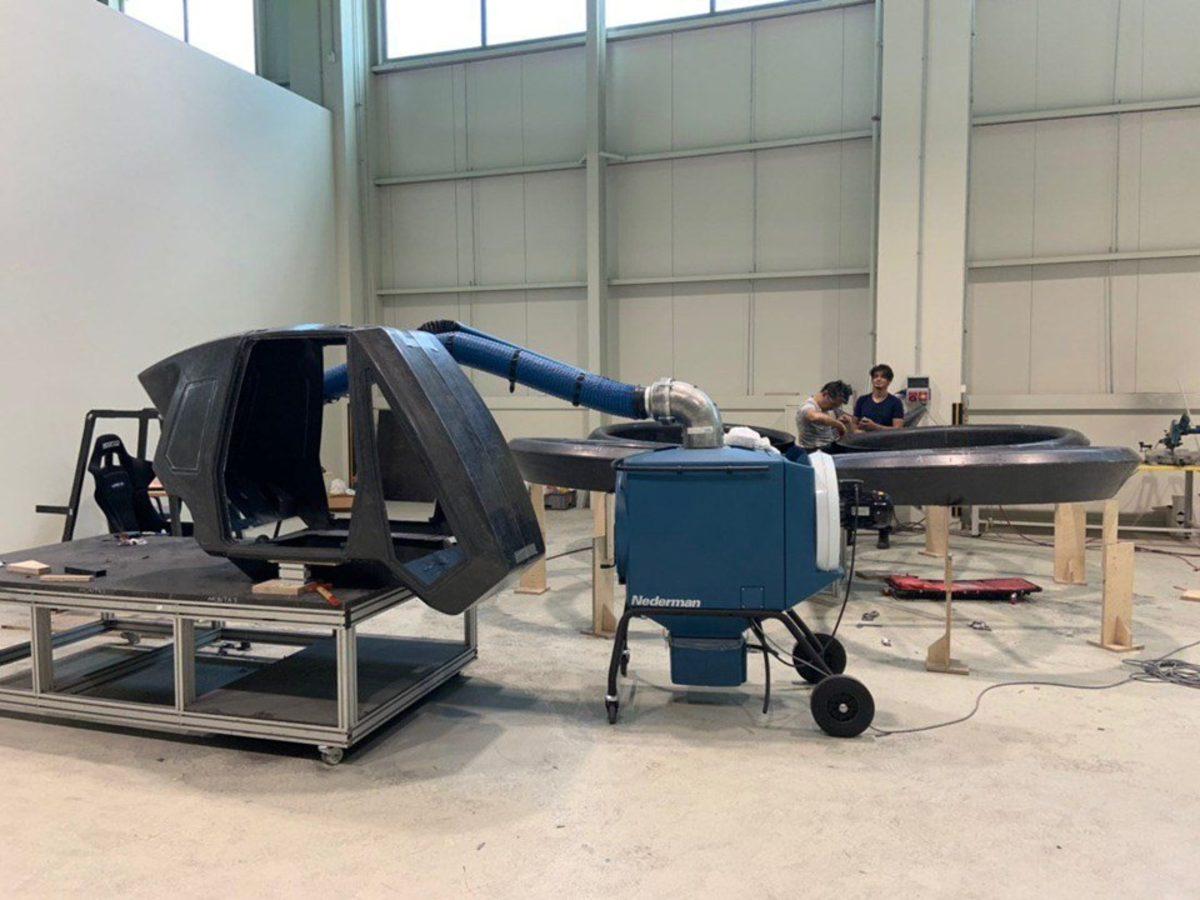 Yerli ve Milli Uçan Arabanın İlk Fotoğrafları Paylaşıldı