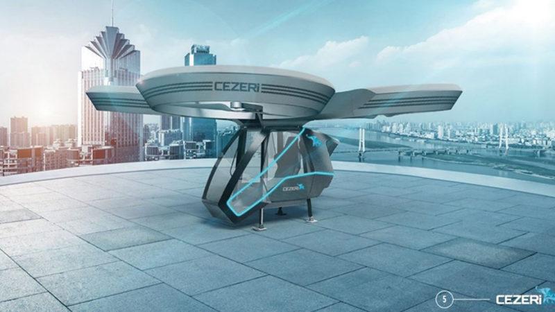 Yerli ve Milli Uçan Arabanın İlk Fotoğrafları Paylaşıldı