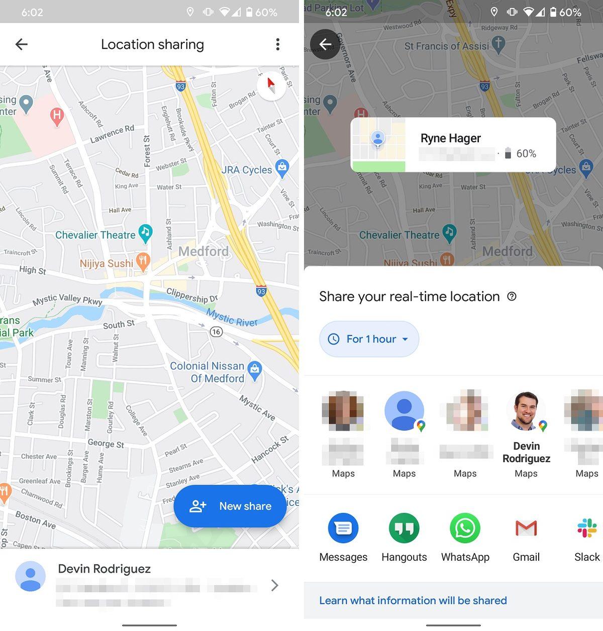 Google Haritalar’ın Konum Paylaşımı Özelliği Daha Modern Bir Arayüze Kavuştu