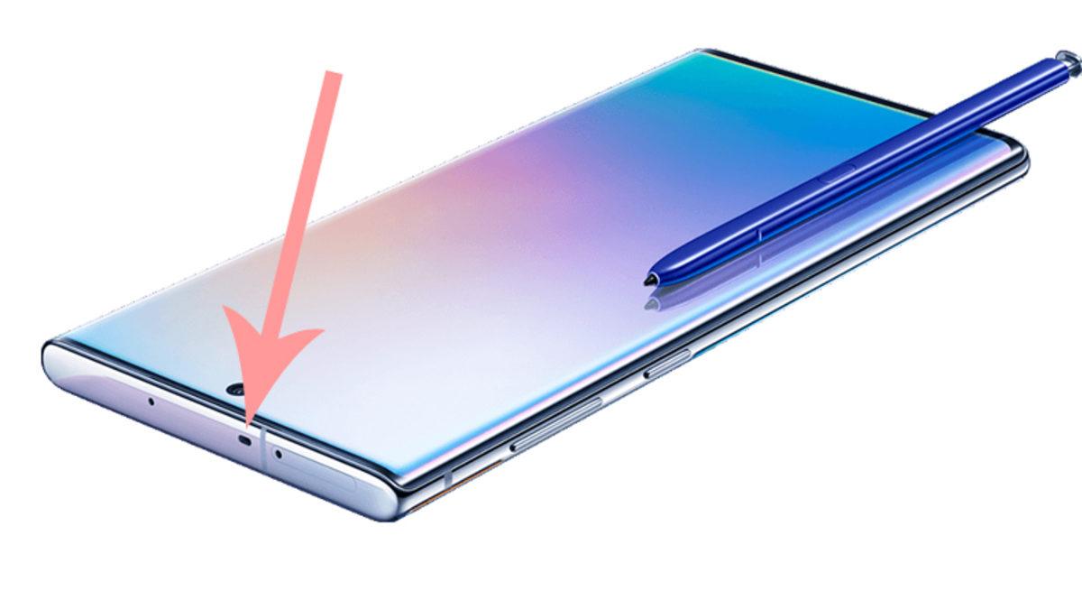 Samsung Galaxy Note10’da Bulunan Esrarengiz Deliğin Sırrı Çözüldü