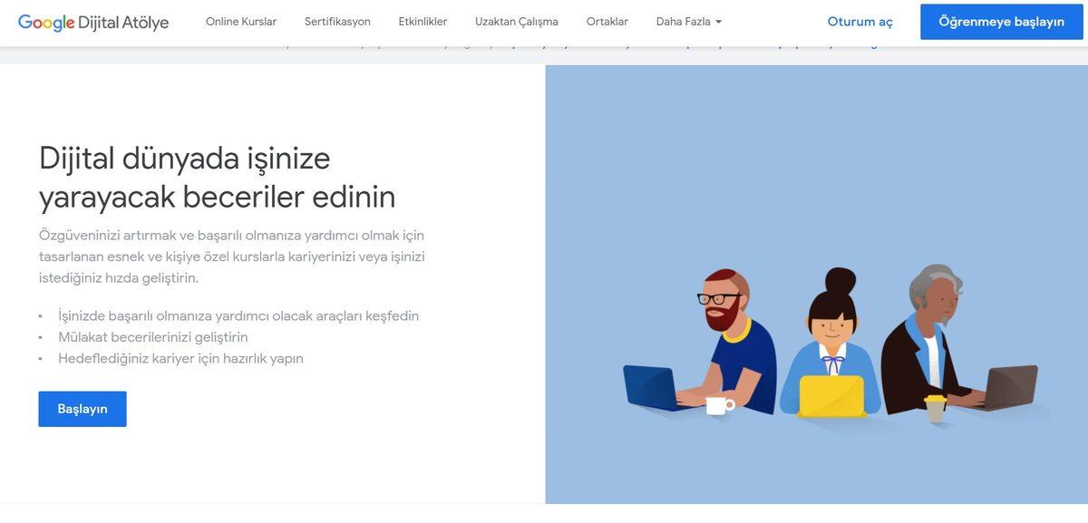Sertifikalı Eğitim Veren Google Dijital Atölye Nasıl Kullanılır?