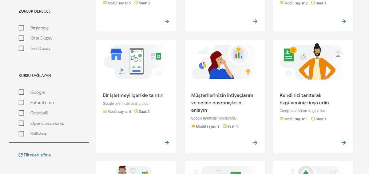 Sertifikalı Eğitim Veren Google Dijital Atölye Nasıl Kullanılır?