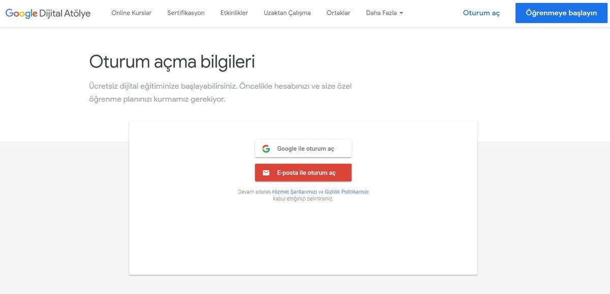 Sertifikalı Eğitim Veren Google Dijital Atölye Nasıl Kullanılır?