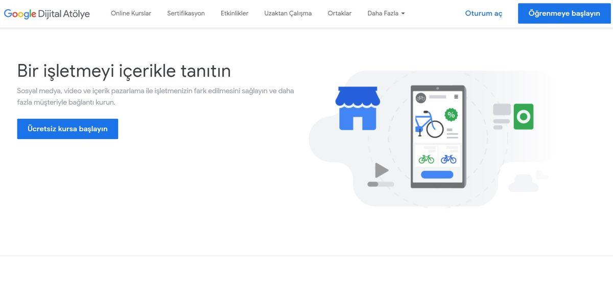 Sertifikalı Eğitim Veren Google Dijital Atölye Nasıl Kullanılır?