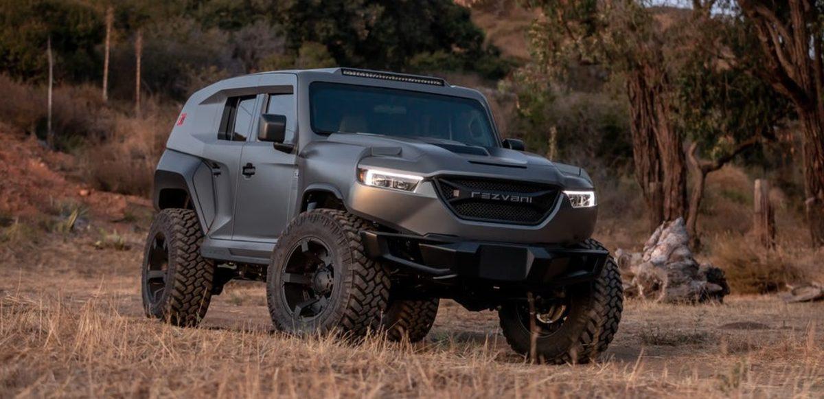 Nükleer Bombadan Bile Korunabilen Dünyanın 1.000 Beygirlik İlk SUV’u: Rezvani Tank X