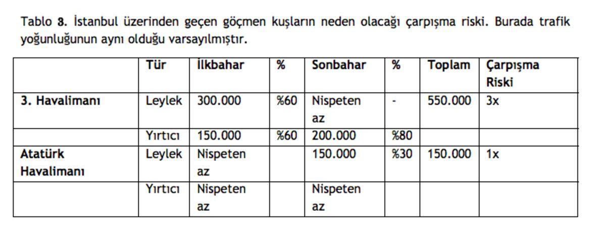 İddia Maalesef Doğrulandı: İstanbul Havalimanı, Kuşların Göç Yolu Üzerinde