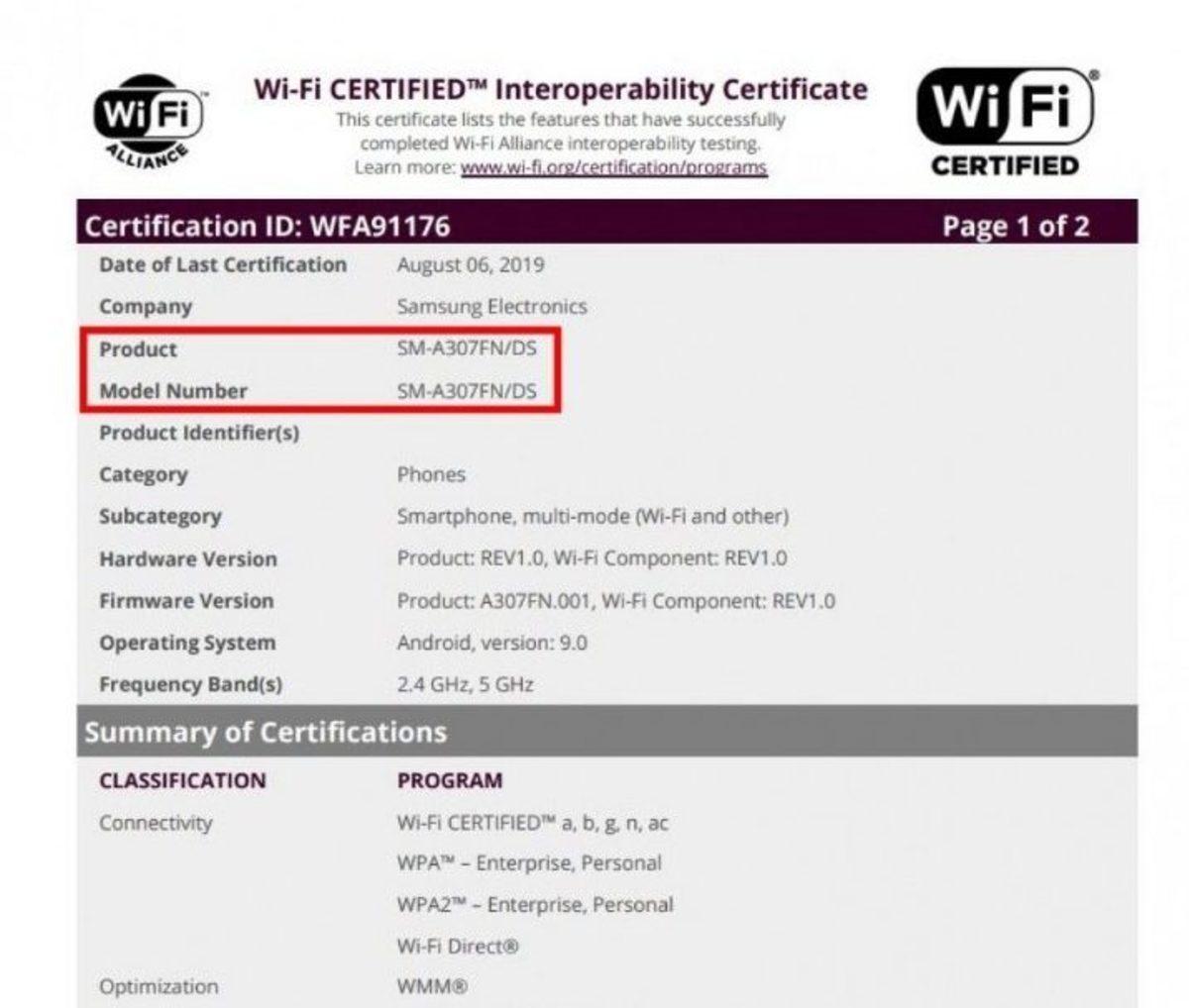 Samsung Galaxy A30S ve Galaxy A50S Modelleri Ortaya Çıktı