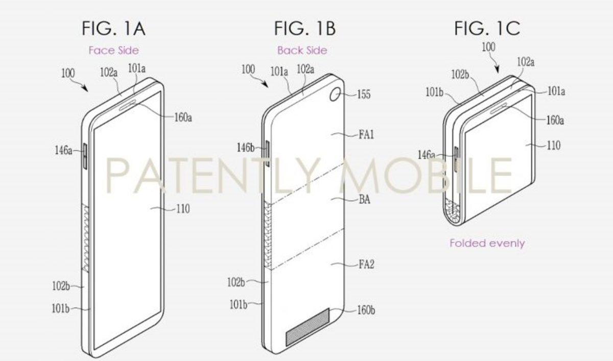 Samsung, Dikine Katlanan Bir Telefon İçin Patent Aldı