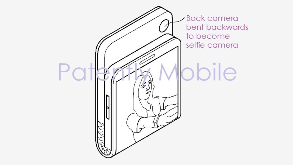 Samsung, Dikine Katlanan Bir Telefon İçin Patent Aldı