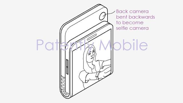 Samsung, Dikine Katlanan Bir Telefon İçin Patent Aldı