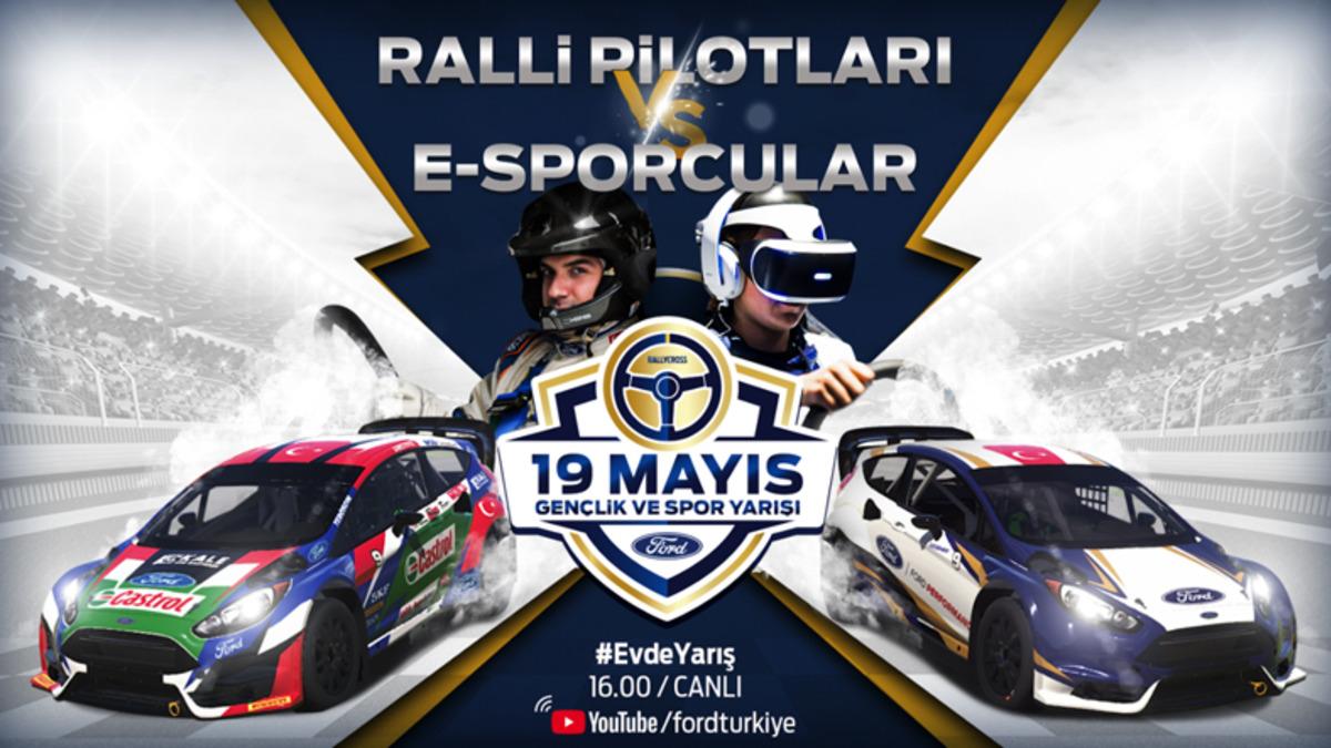 Ford Türkiye, 19 Mayıs’ta Gerçek Ralli Pilotlarıyla Esporcuları Bir Simülasyonda Karşı Karşıya Getirecek