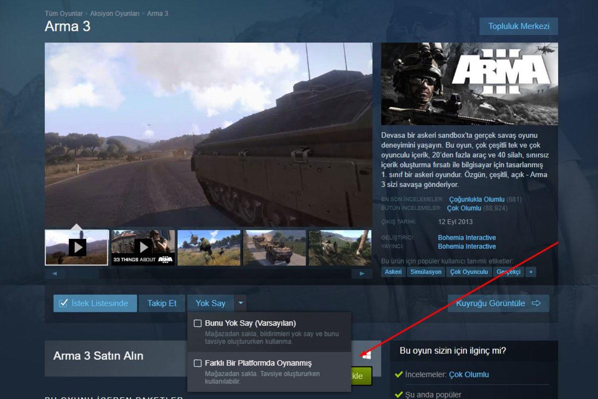 Steam, Platforma Yeni Eklediği Özelliğiyle Kullanıcıların Sevdiği Oyunları Anlayacak