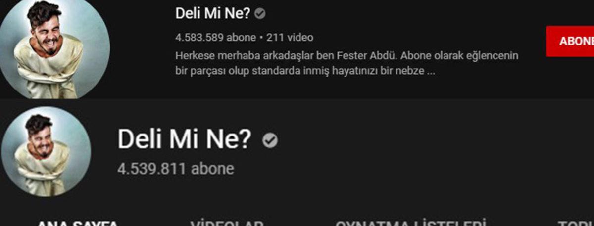 Süper Kupa’da Sahaya Giren Türk YouTuber’ın Kanalı Büyük Bir Hızla Takipçi Kaybediyor