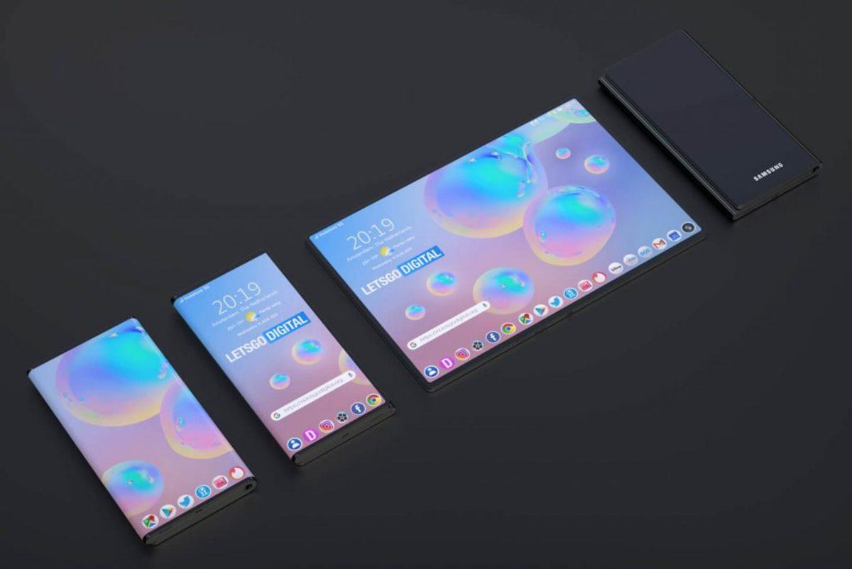 Samsung’un 3’e Katlanan Telefonu Galaxy Fold Z’nin İlginç Ötesi Konsept Tasarımı