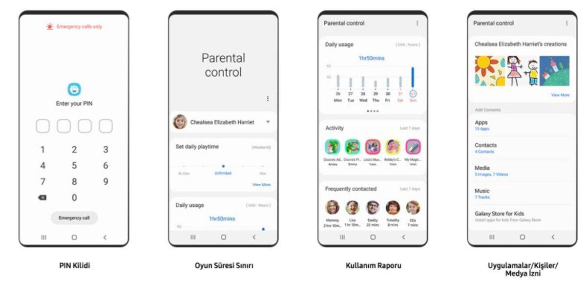 Çocukların Akıllı Cihazları Güvenli Bir Şekilde Kullanmasını Sağlayan Uygulama: Samsung Kids