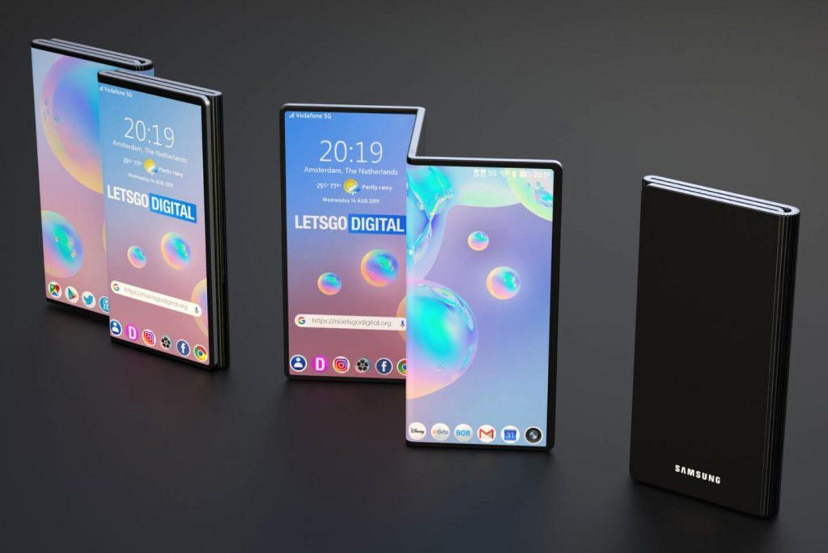 Samsung’un 3’e Katlanan Telefonu Galaxy Fold Z’nin İlginç Ötesi Konsept Tasarımı