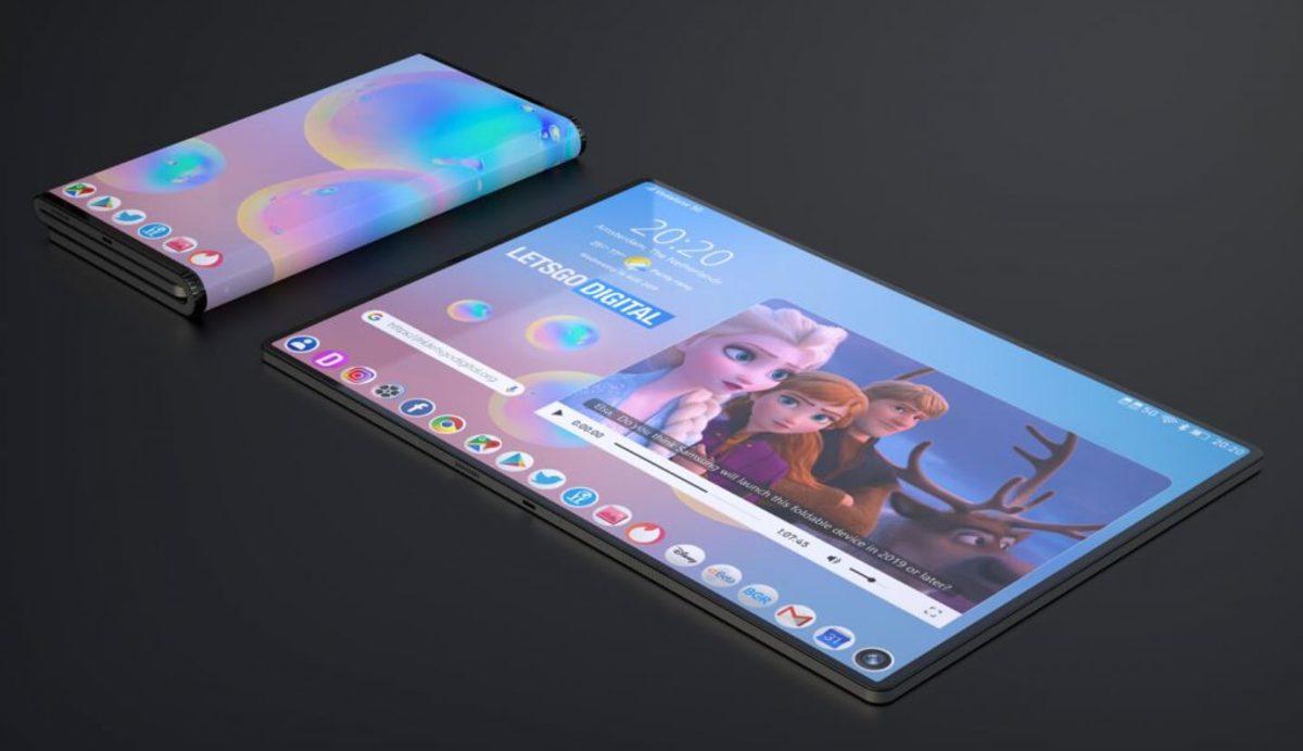 Samsung’un 3’e Katlanan Telefonu Galaxy Fold Z’nin İlginç Ötesi Konsept Tasarımı