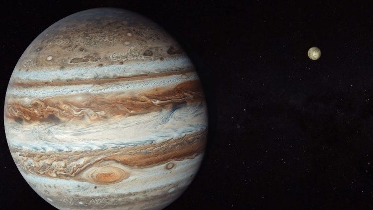 Jüpiter’e Oluşum Evresindeyken Dev Bir Gezegenin Çarptığı Ortaya Çıktı