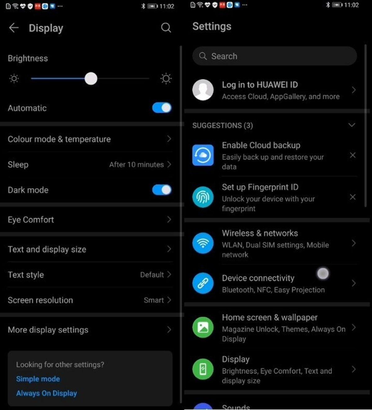 Huawei EMUI 10’un İlk Ekran Görüntüleri Paylaşıldı