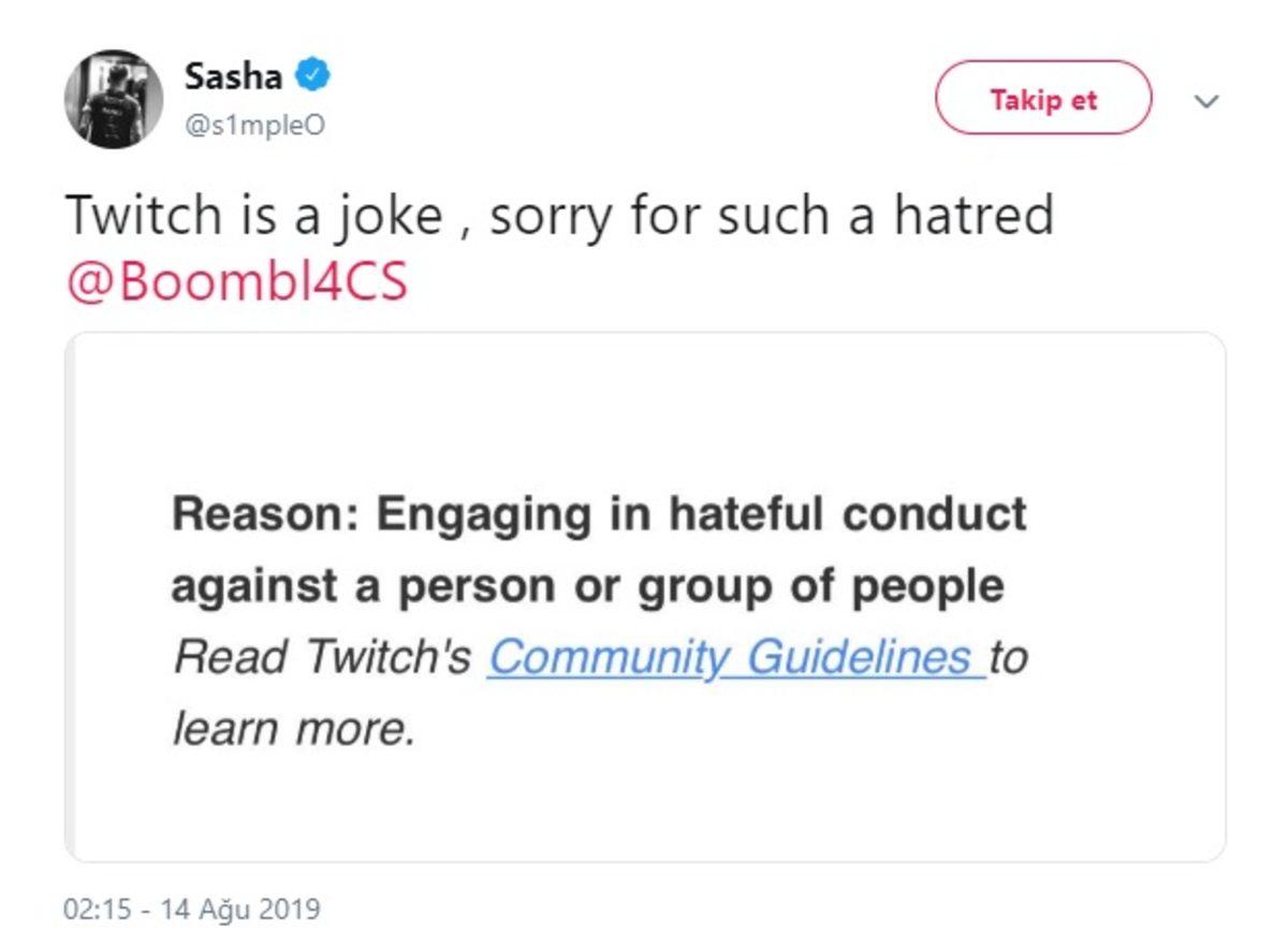 Dünyanın En İyi CS:GO Oyuncusu Twitch’ten Banlandı