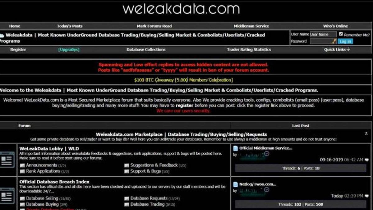 Hackerların Çaldığı Verileri Sattığı Platform WeLeakData Hacklendi