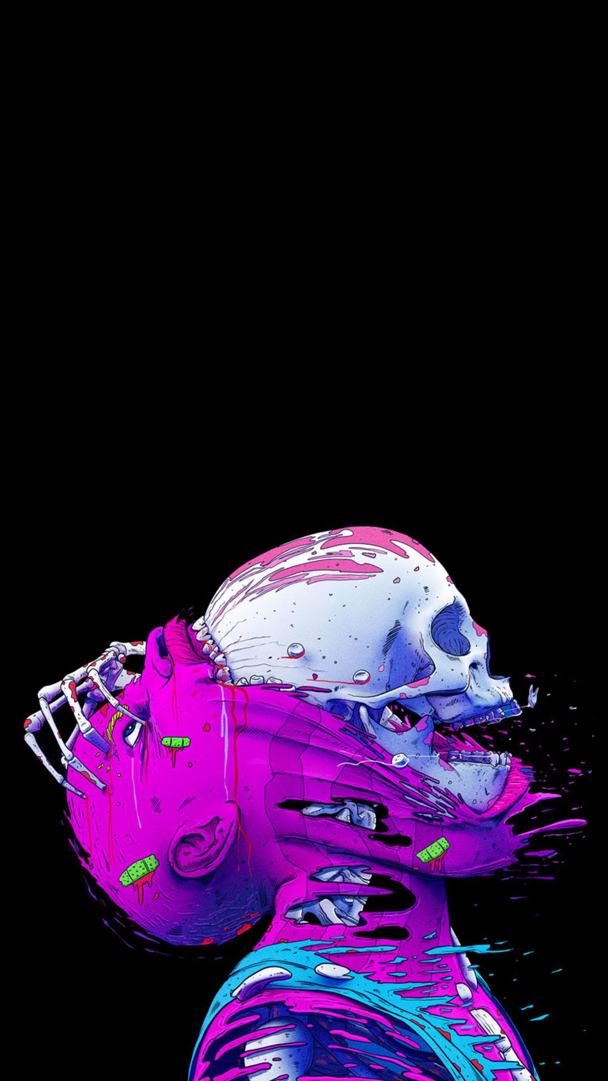 AMOLED Ekranlara Özel Tasarlanan 35 Siyah Duvar Kağıdı