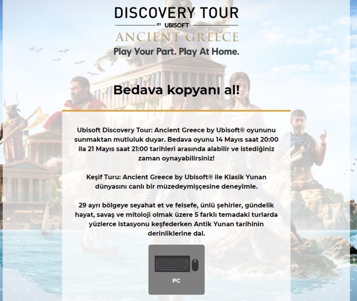 Assassin’s Creed Origins ve Odyssey’nin Keşif Turları, Kısa Süreliğine Tamamen Ücretsiz Oldu