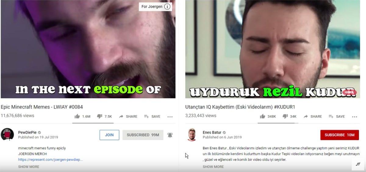 Yabancı Bir YouTuber, Enes Batur’un Tüm ‘Çalıntı’ Videolarını İfşa Etti