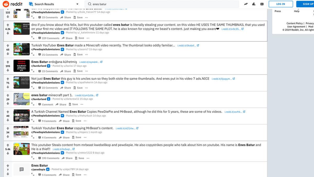 Yabancı Bir YouTuber, Enes Batur’un Tüm ‘Çalıntı’ Videolarını İfşa Etti