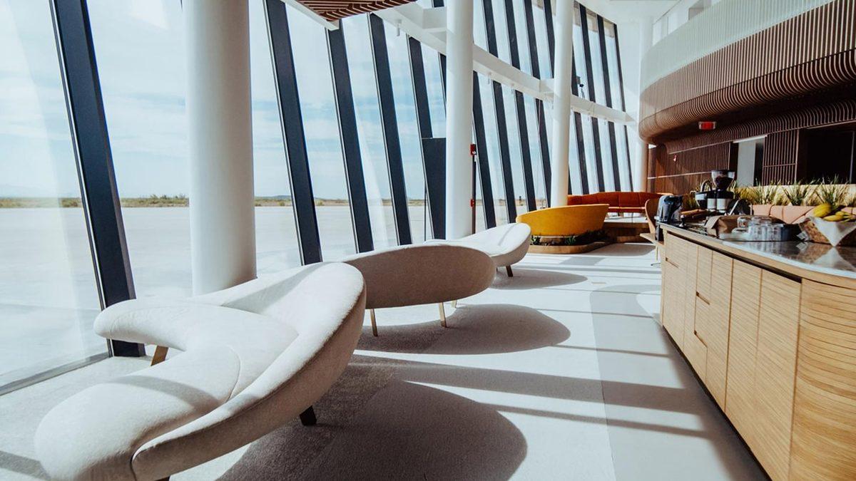 250.000 Dolarlık Uzay Uçuşu Öncesinde Vakit Geçirebileceğiniz Muhteşem Lounge