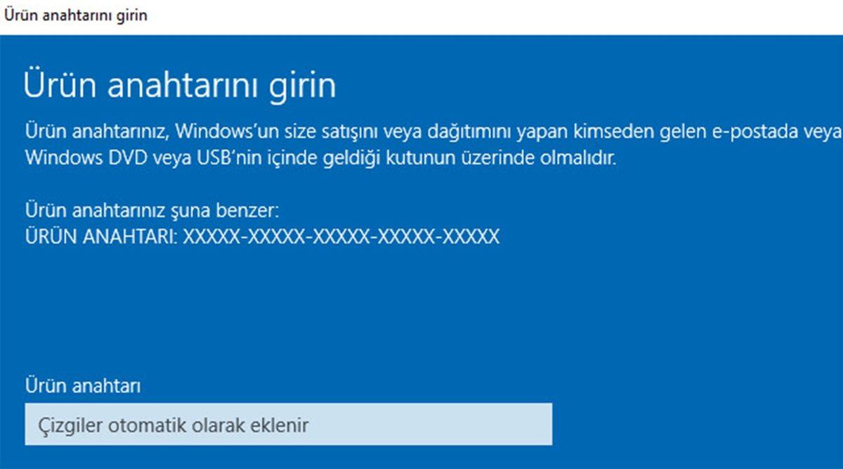 Windows 10 Etkinleştirme Nasıl Yapılır?