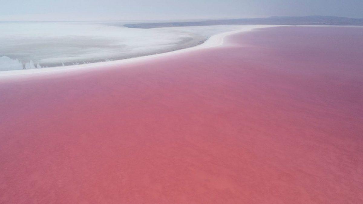 Türkiye’nin 2. Büyük Gölü Olan Tuz Gölü, Pembe Renge Büründü