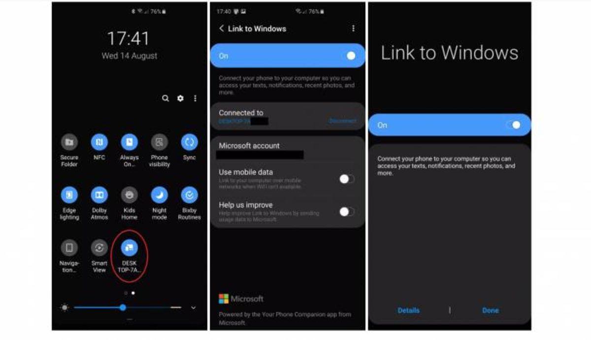 Samsung Galaxy Note 10’un Windows 10 Özelliği Eski Galaxy Cihazlarda da Kullanılabilir