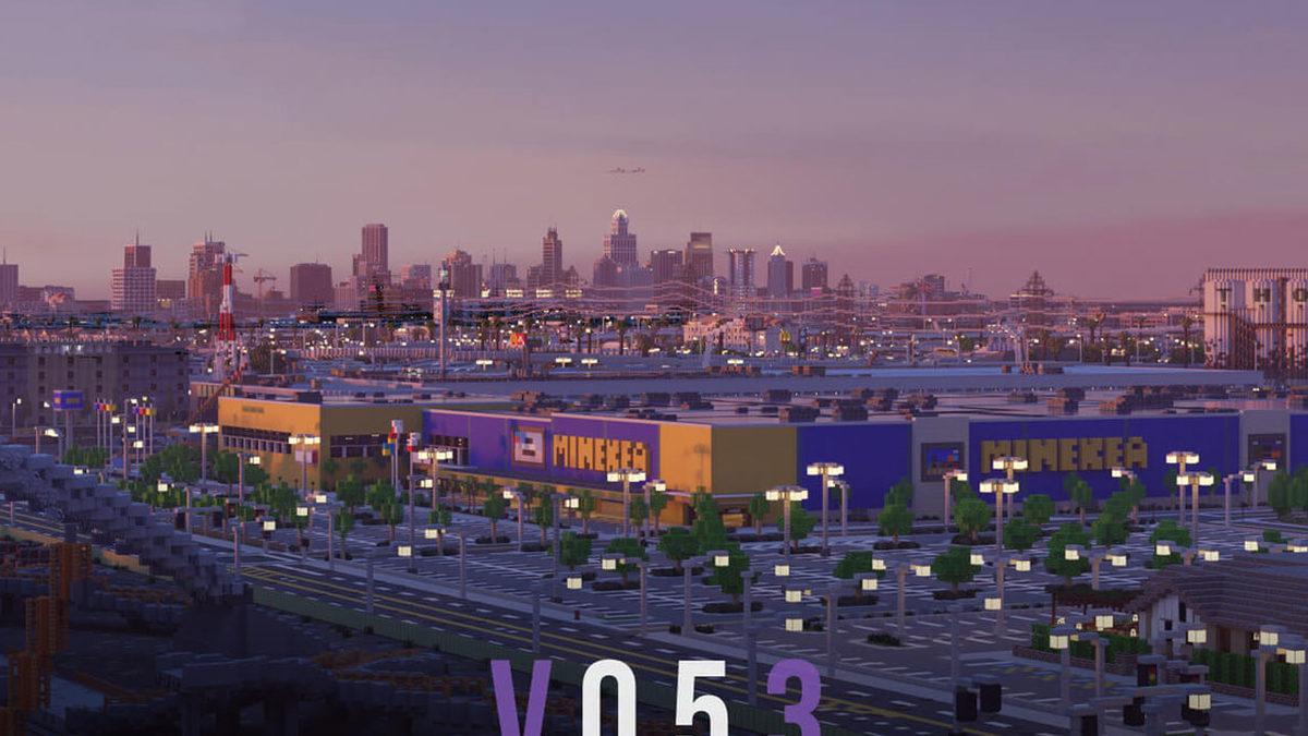 Minecraft’ın En Büyük Şehir Haritası Yeni Bir Güncelleme Alacak