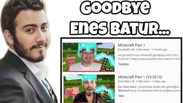 ’Çalıntı’ Videoları İfşa Olan Enes Batur’un YouTube Kanalı Kapanabilir