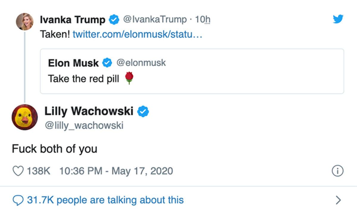 Matrix’in Yönetmeninden Elon Musk ve Ivanka Trump’a Ağza Alınmayacak Sözler