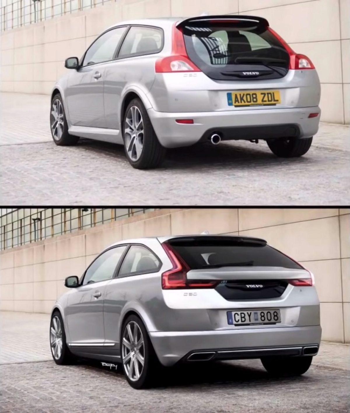 2006 Model Volvo C30’u Kimliğini Bozmadan Günümüze Uyarlayan Konsept
