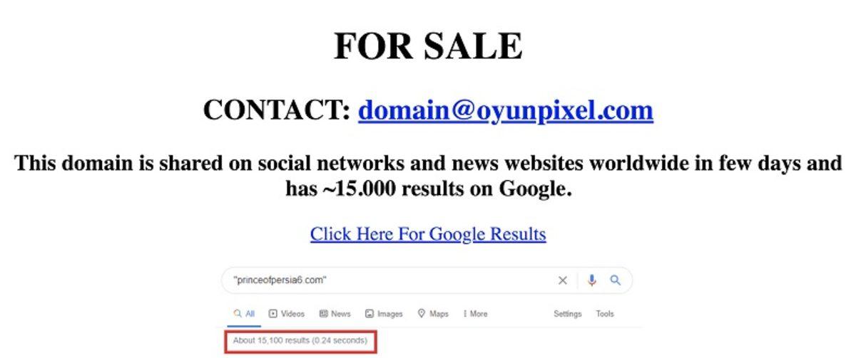 Gizemli Prince of Persia 6 Alan Adının Ardındaki Gerçek Ortaya Çıktı