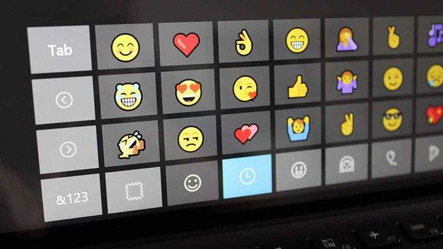 Windows 10’un Yeni Emoji ve Sembol Seçim Ekranı Nasıl Kullanılır?