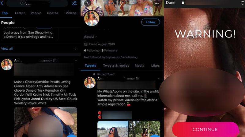 Pornografik İçerikli Twitter Hesaplarının Bilgilerinizi Çalmak İçin Kullandığı Akılalmaz Yöntem